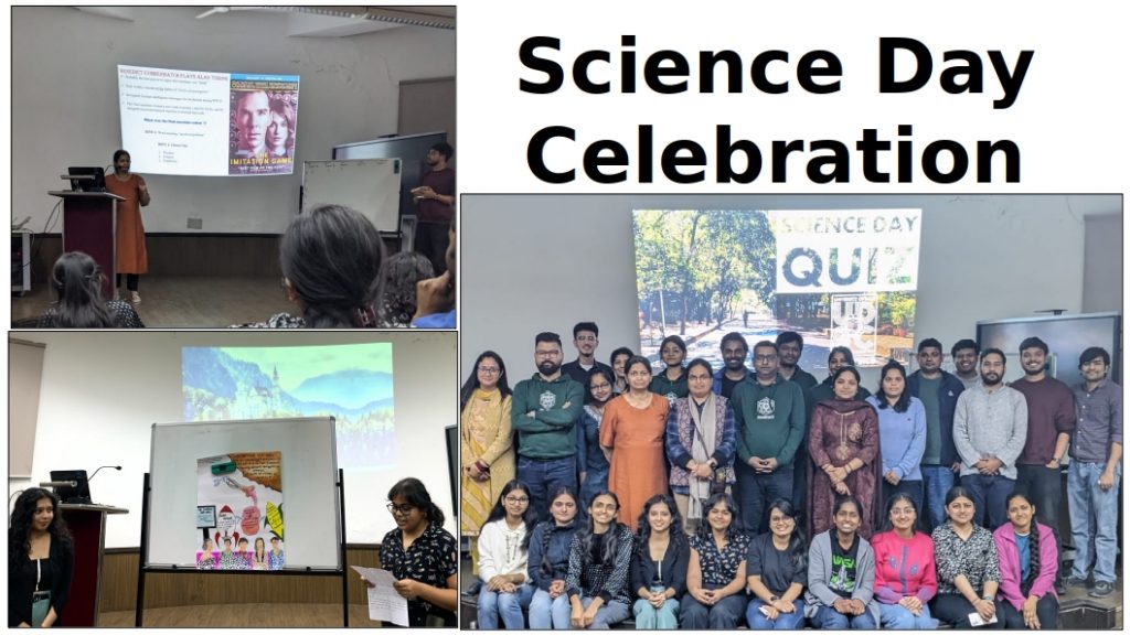 Science day Celebration at Department of Biophysics on the occasion of National Science Day